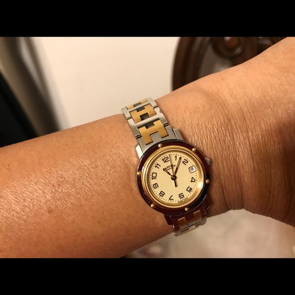 HERMES WATCH 14cm small hand only sold to Tradesy - Picture 10 of 16